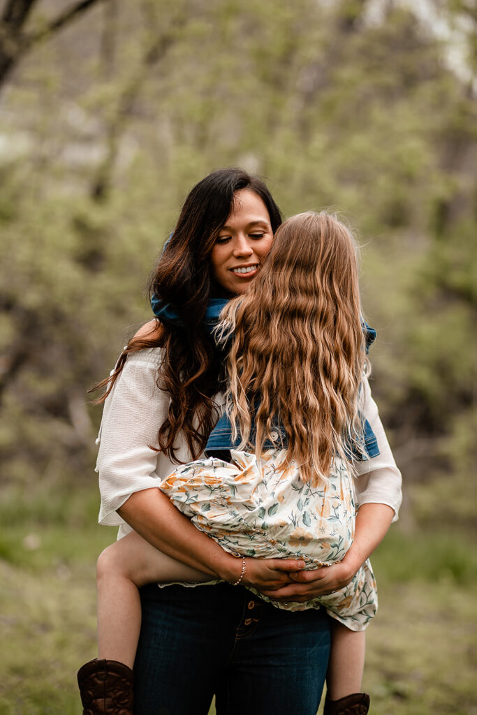 mom and daughter helia salon holistic salon for moms